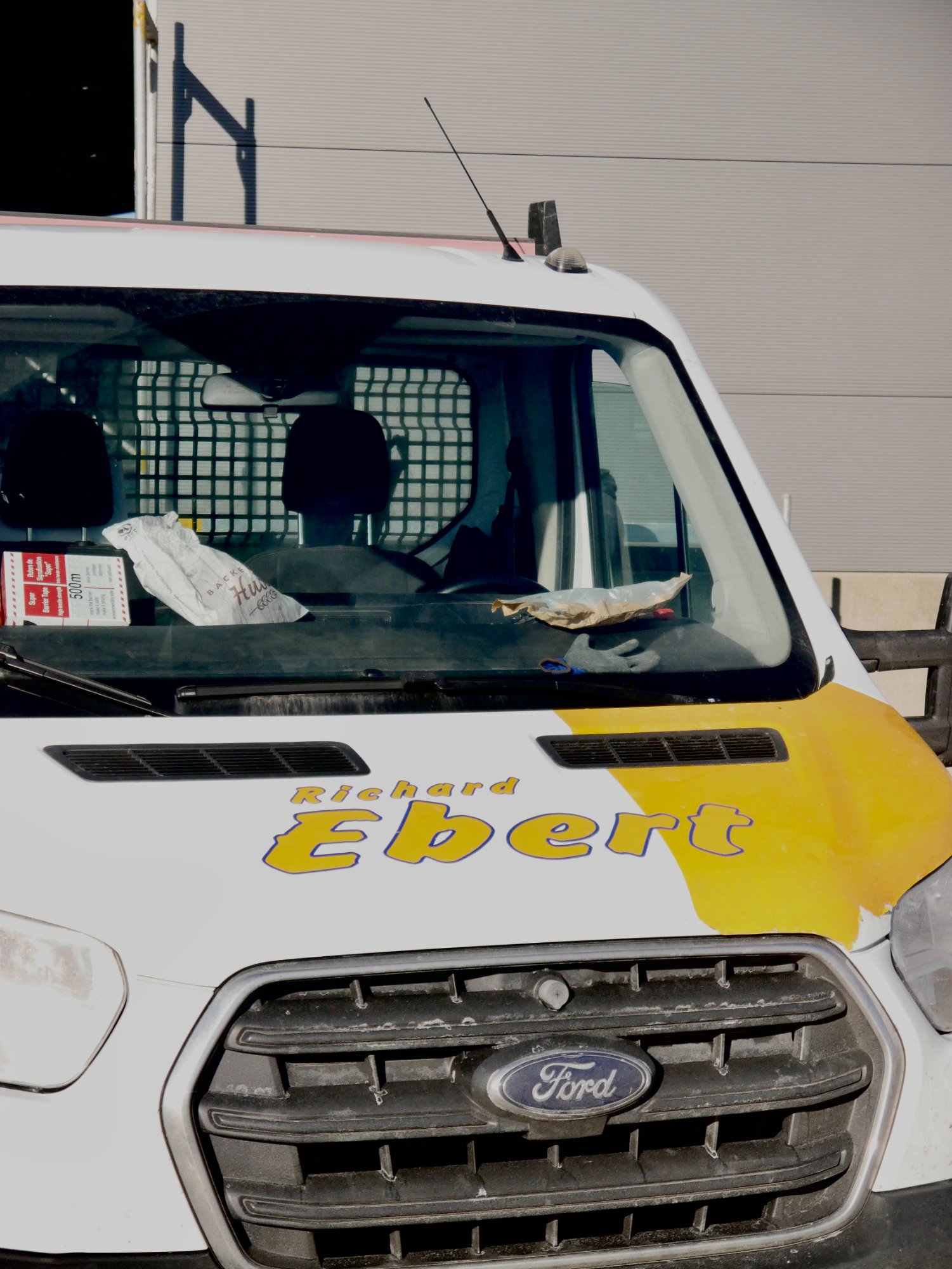 Richard Ebert GmbH Firmenfahrzeug Maler Gerüstbau Wangen